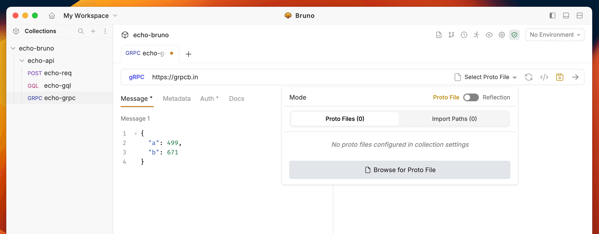 Request Level Proto File